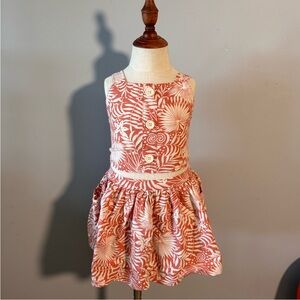 DISNEY PRINCESS MOANA- Floral Coral Set. Size 3T